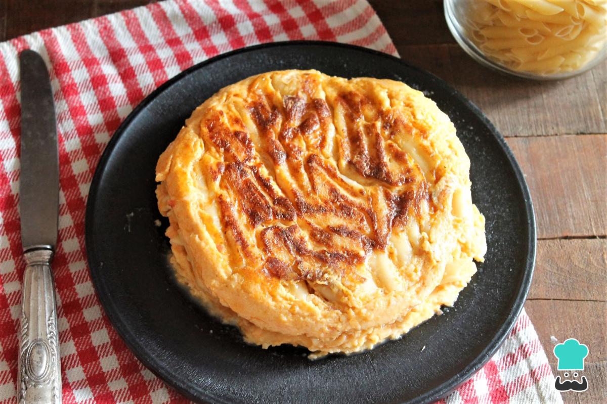 Receta de Tortilla de macarrones
