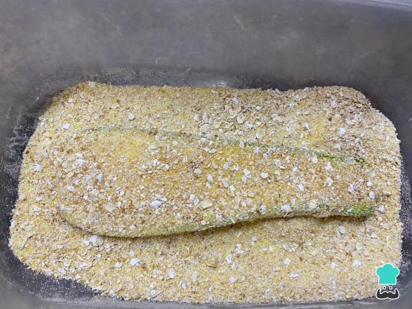 Receta de Milanesa de zucchini - Paso 6