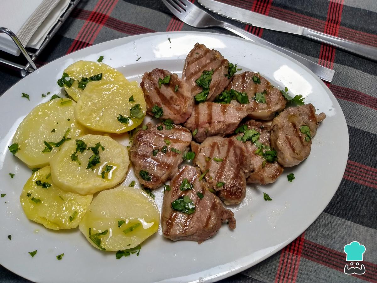 Receta de Solomillo de cerdo a la plancha