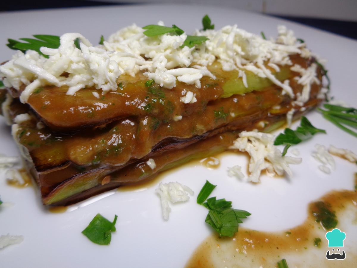 Receta de Pastel de berenjenas vegetariano