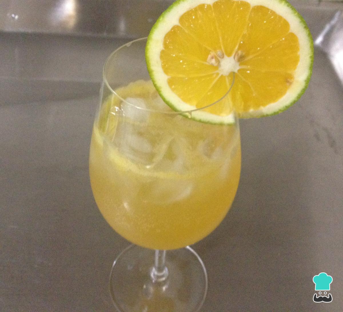 Copa de agua de valencia