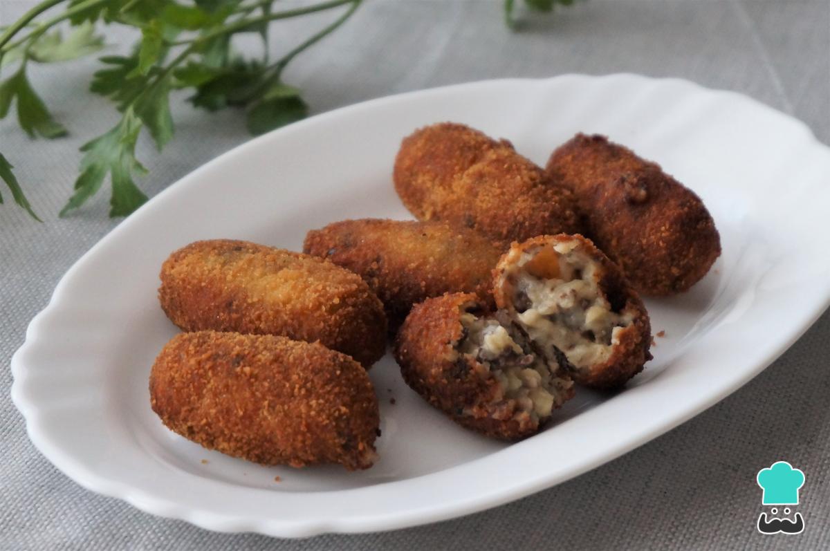 Receta de Croquetas de morcilla y manzana