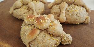Receta de Pan de muerto integral