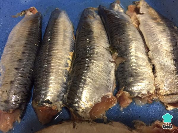 Receta de Sardinas en escabeche - Paso 2