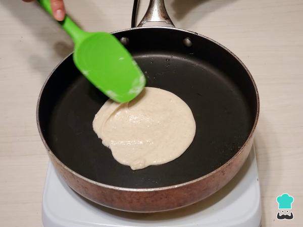 Receta de Tortitas de avena con 2 ingredientes - Paso 5