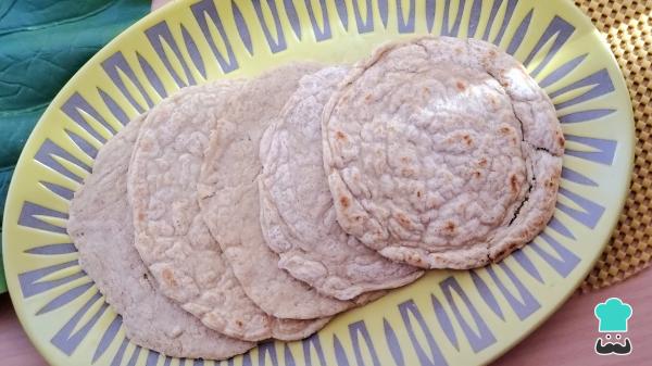 Receta de Tortitas de avena con 2 ingredientes - Paso 6