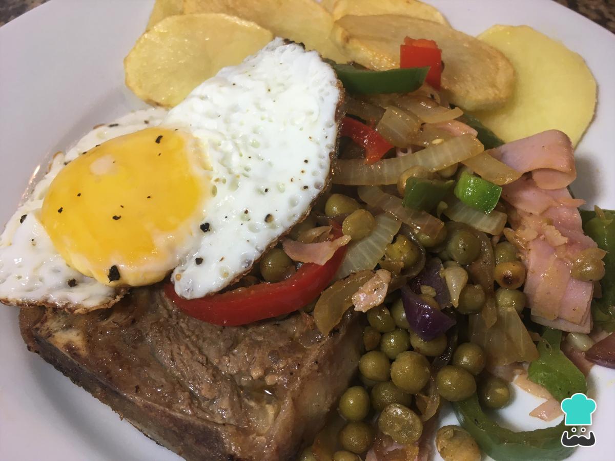 Receta de Bifes a la riojana