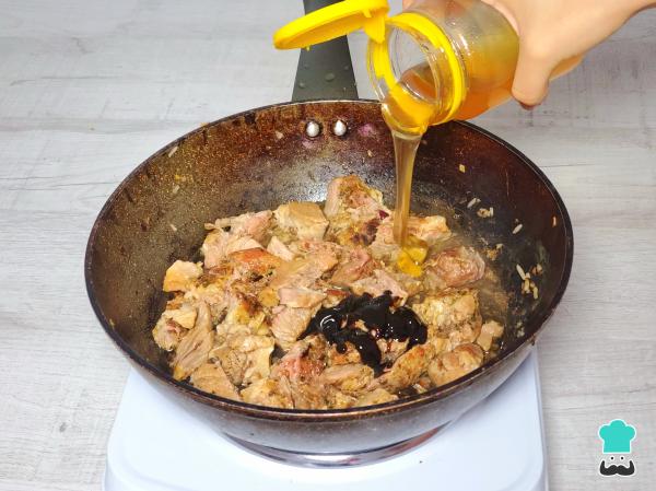Receta de Chaufa de chancho - Paso 2