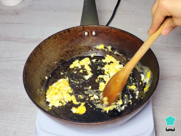 Receta de Chaufa de chancho - Paso 3