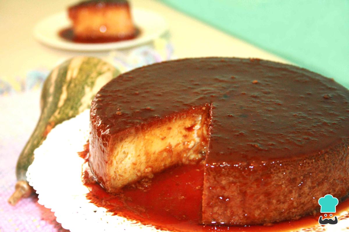 Receta de Flan de calabaza y leche condensada