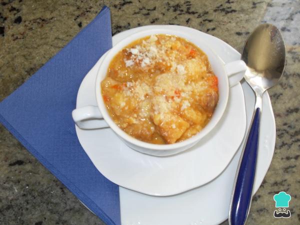Receta de sopa de ajo pobre