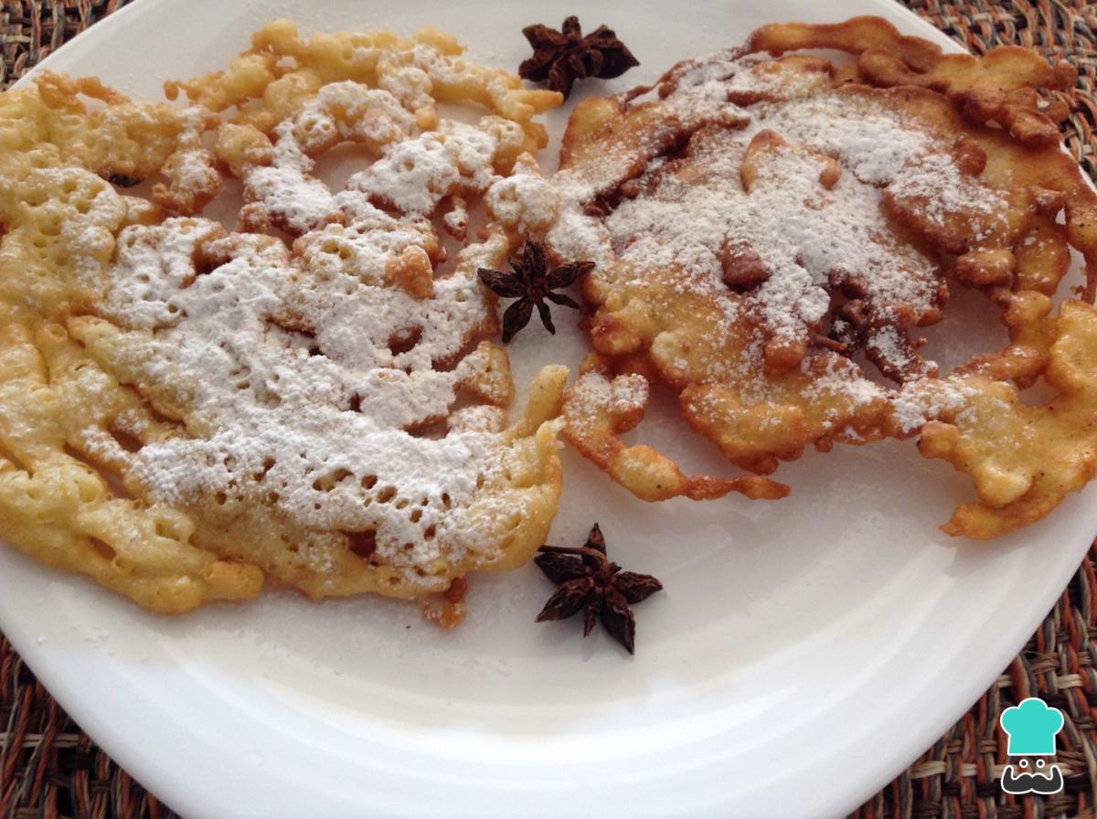 Receta de Funnel cake