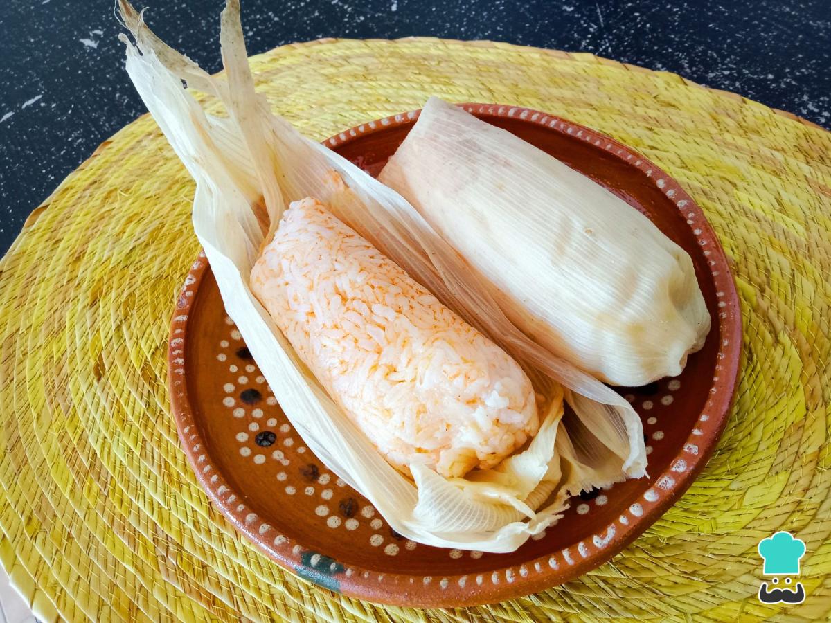 Receta de Tamal de arroz