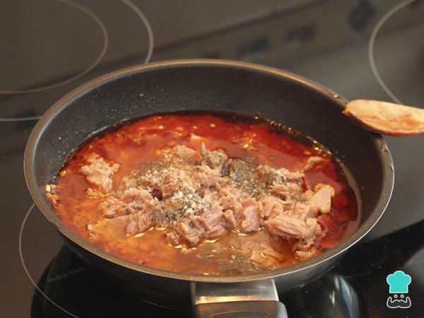Receta de Empanadas de hojaldre de atún, huevo y tomate - Paso 5