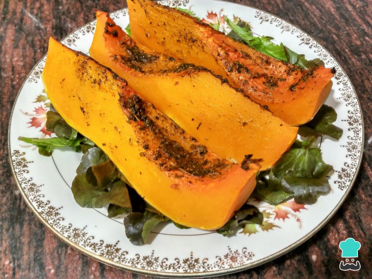 Receta de Calabaza al horno con especias