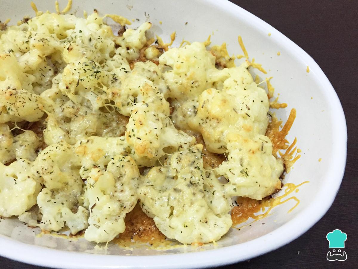 Receta de Coliflor al horno con especias