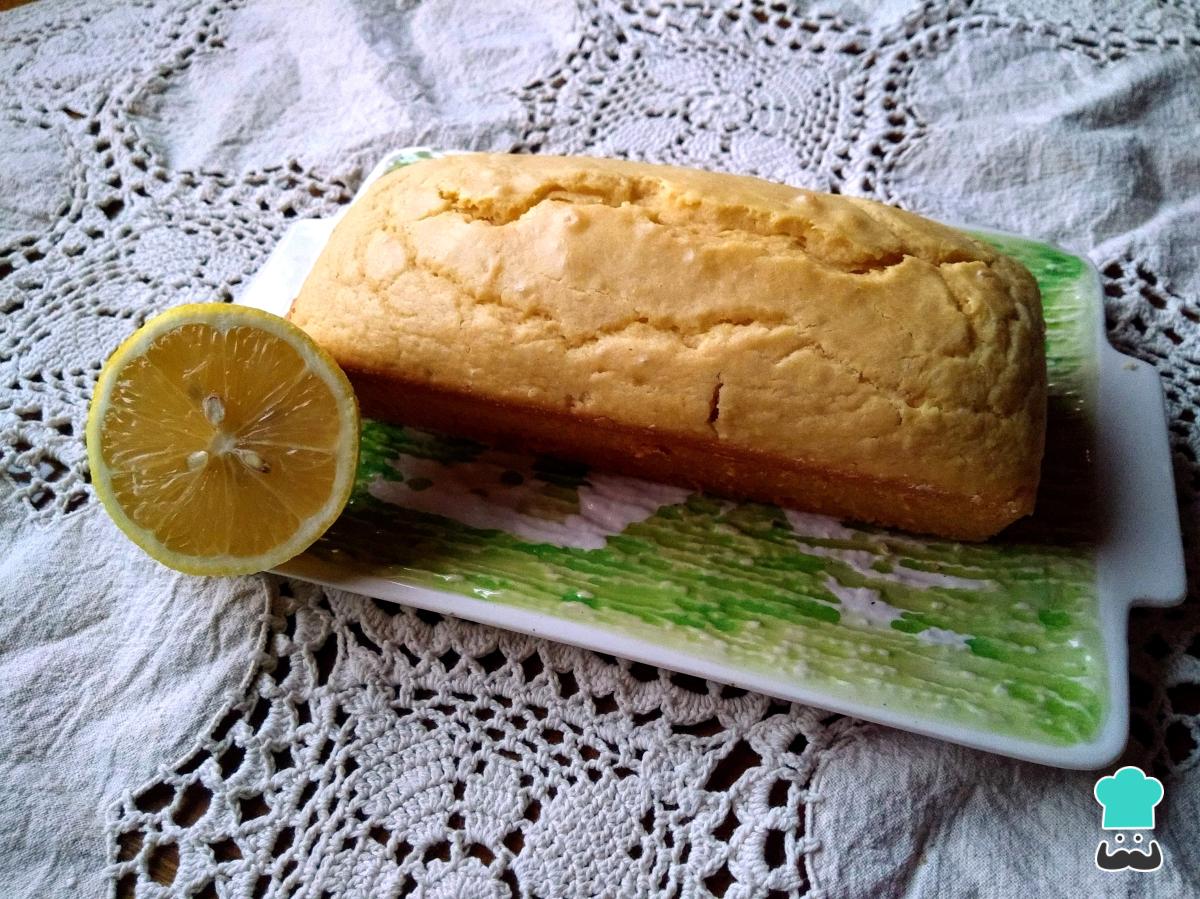 Receta de Budín de limón vegano