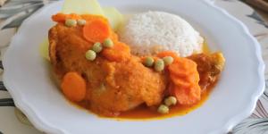 Receta de Guiso de pollo peruano