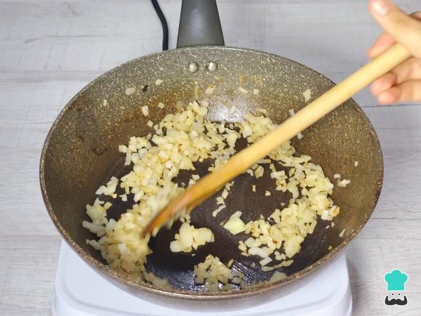 Receta de Guiso de pollo peruano - Paso 2