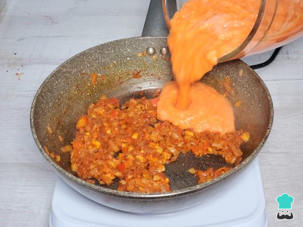Receta de Guiso de pollo peruano - Paso 4