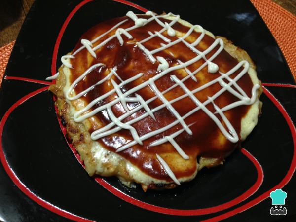 Receta de Okonomiyaki - Paso 10