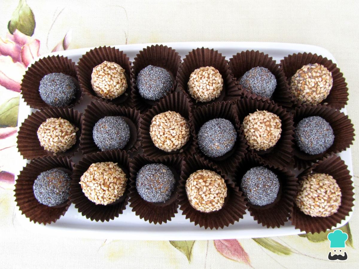 Receta de Bombones de higos secos