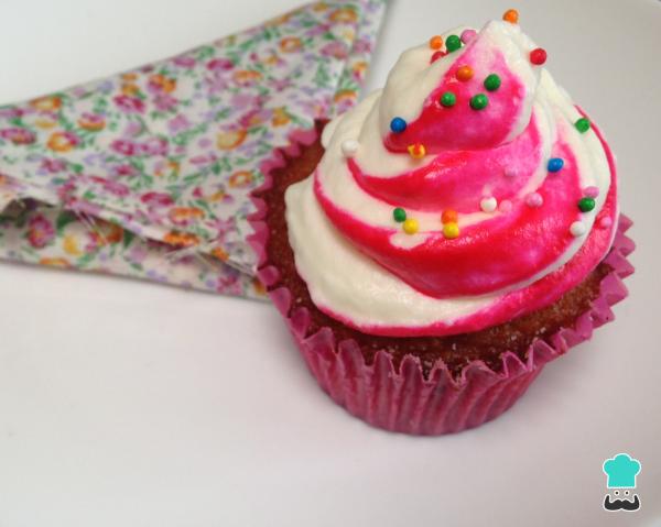 Receta de Cupcakes de manzana y canela