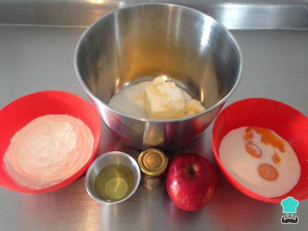 Receta de Cupcakes de manzana y canela - Paso 1