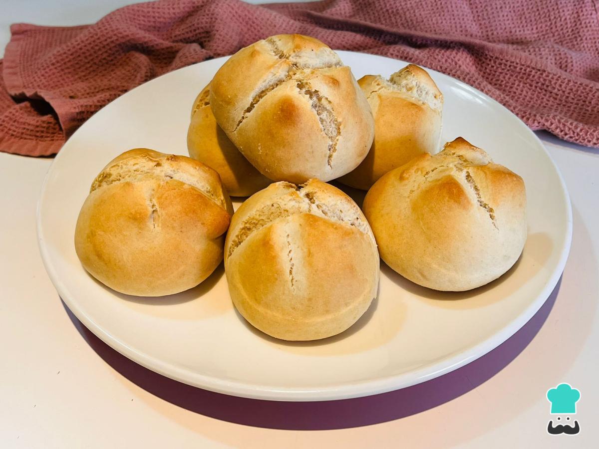 Receta de Pancitos sin levadura