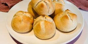 Receta de Pancitos sin levadura