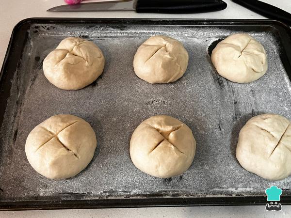 Receta de Pancitos sin levadura - Paso 11