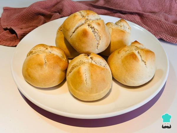 Receta de Pancitos sin levadura - Paso 12