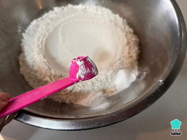 Receta de Pancitos sin levadura - Paso 2