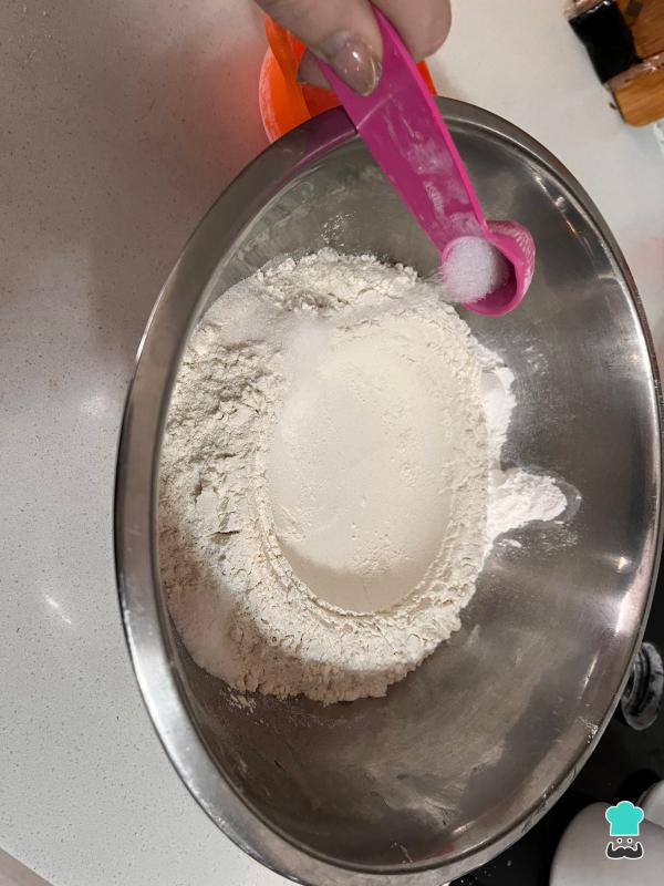 Receta de Pancitos sin levadura - Paso 3