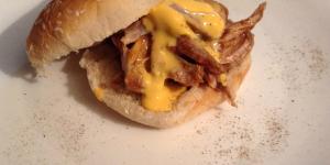 Pulled pork sándwich