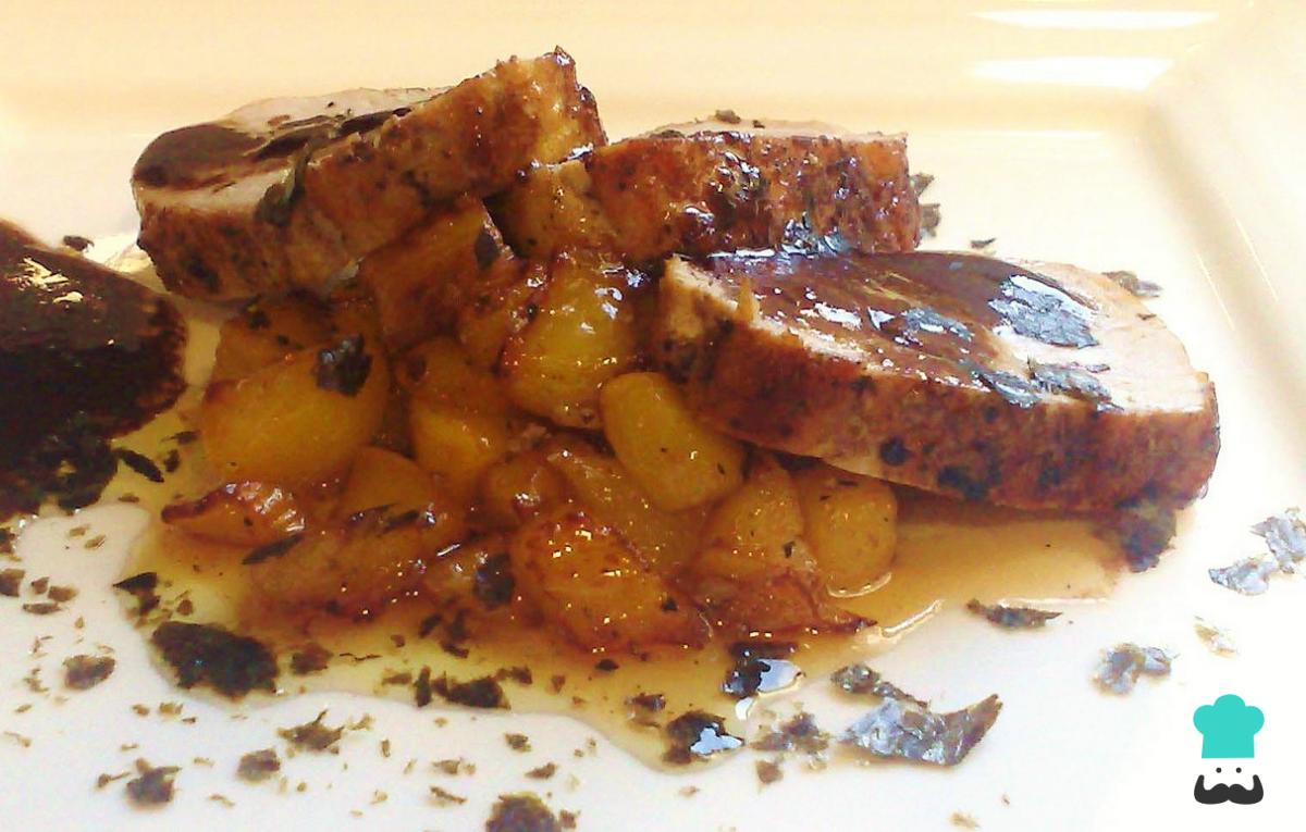 Receta de Solomillo de cerdo al Oporto