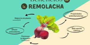 Propiedades y beneficios de la remolacha