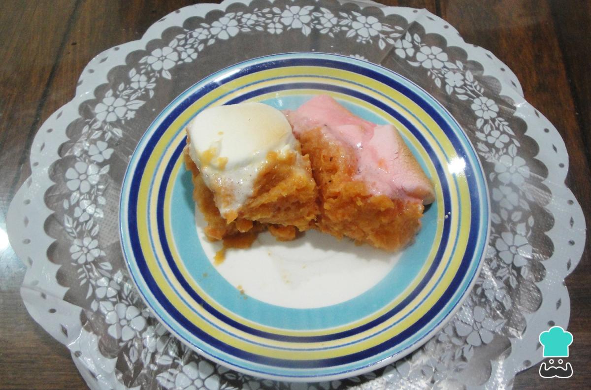 Receta de Camotes al horno con malvaviscos