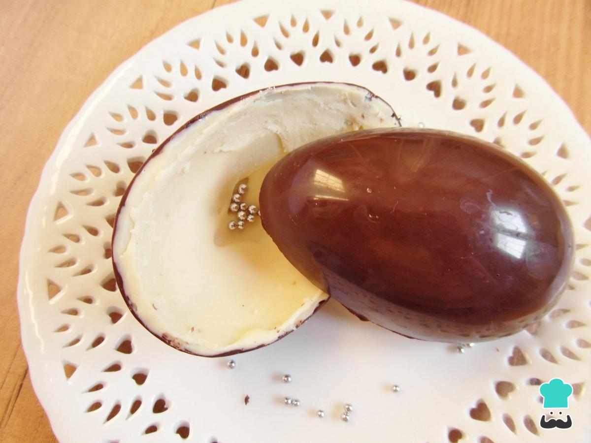 Receta de Huevo Kinder casero