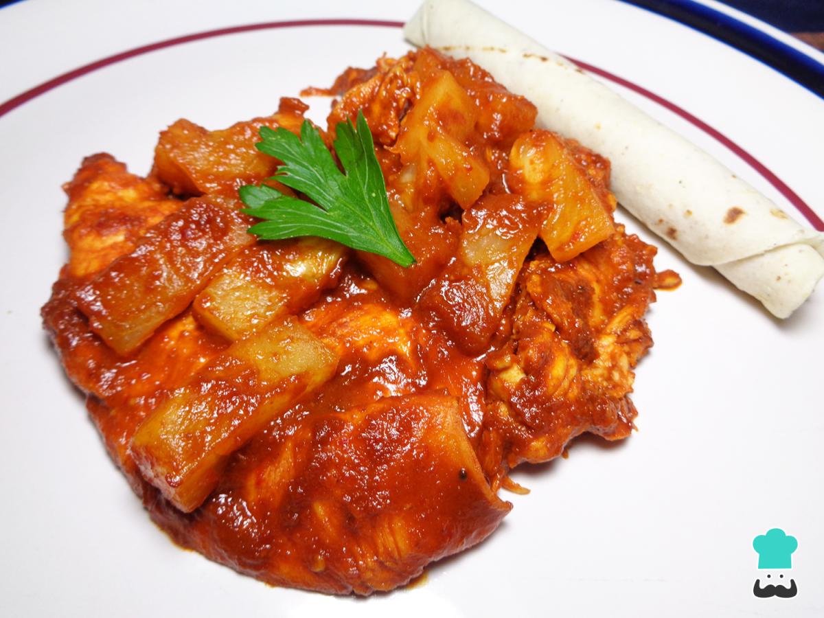 Receta de Pollo al pastor