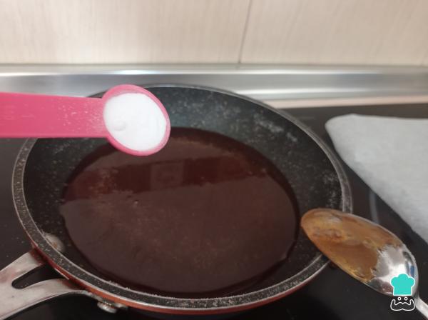 Receta de Dalgona Candy - Paso 3