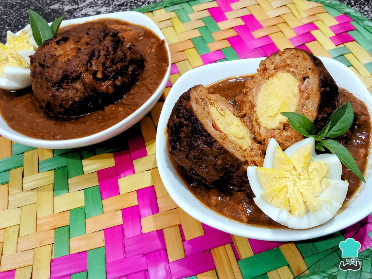 Receta de Relleno negro yucateco