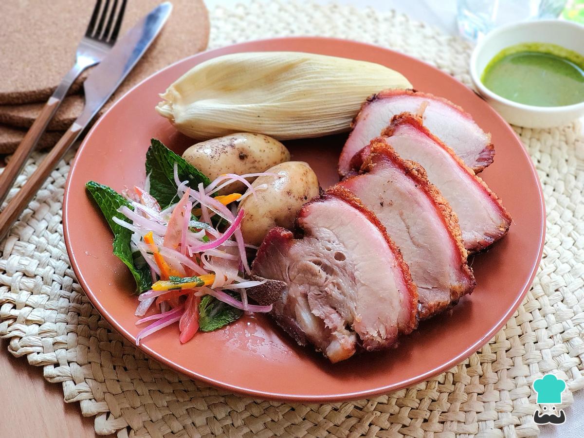 Receta de Chancho al cilindro