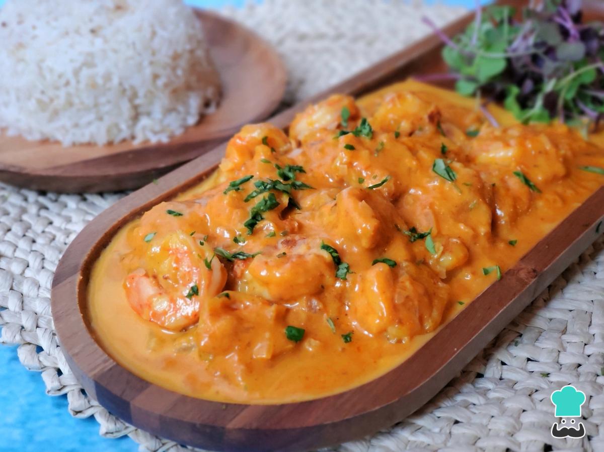 Receta de Picante de camarones