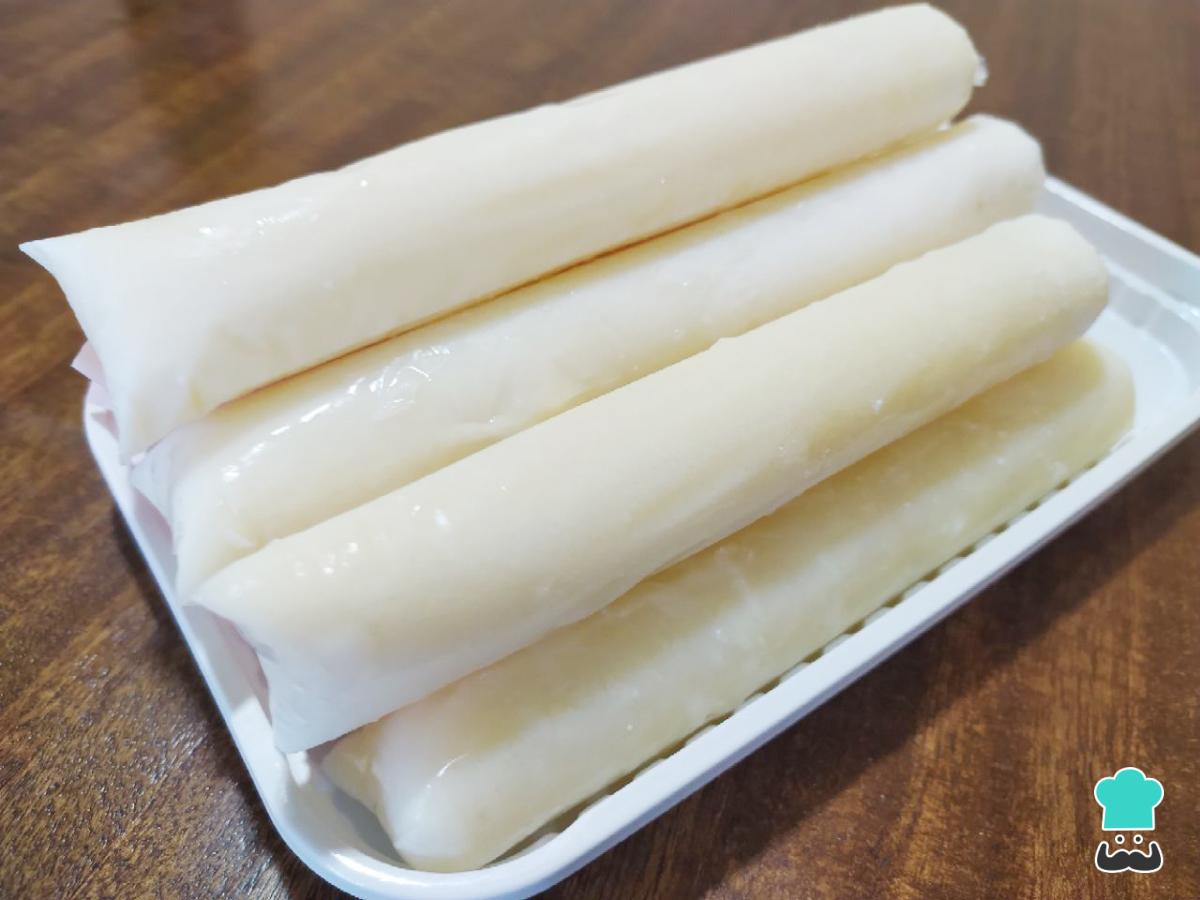 Receta de Bolis de leche