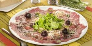 Receta de Carpaccio de ternera con espárragos silvestres