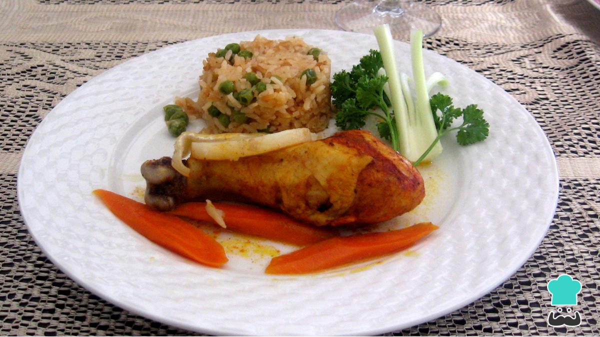 Receta de Pollo en achiote al vapor