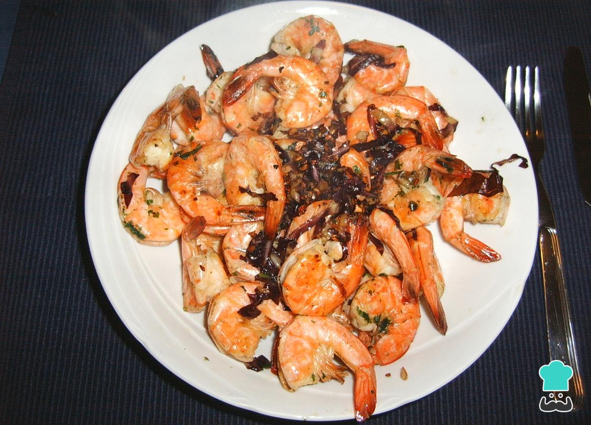 Receta de Camarones a La Provenzal