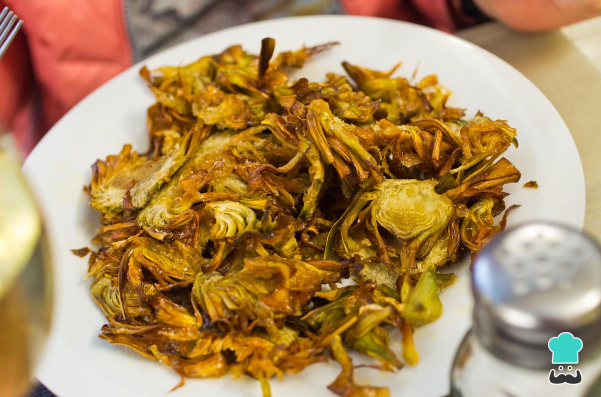 Receta de Chips de alcachofa al horno