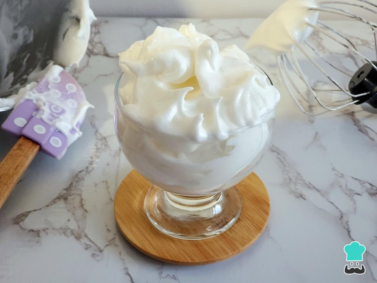 Receta de Merengue casero con batidora